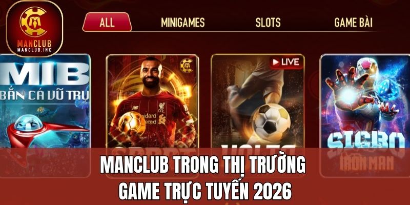 Manclub trong thị trường game trực tuyến 2026 Manclub trong thị trường game trực tuyến 2026